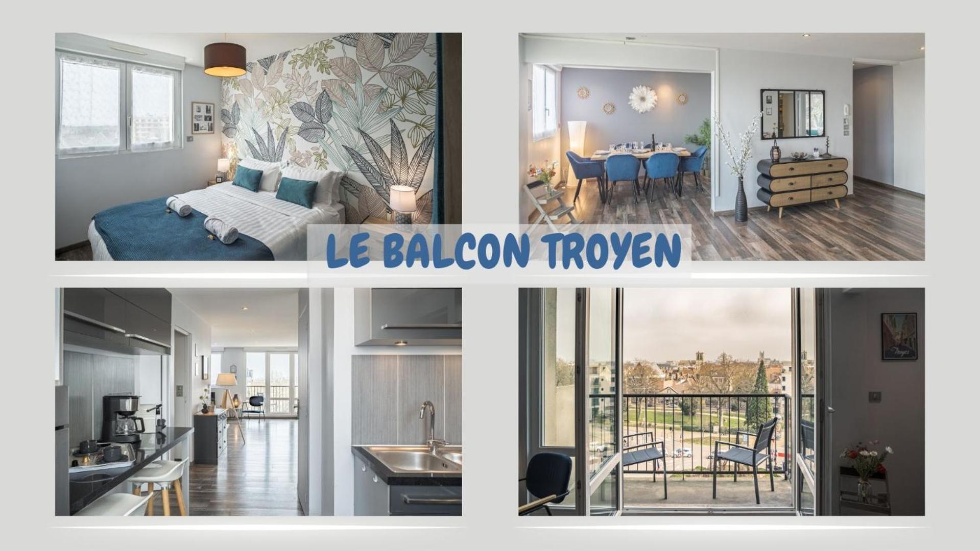شقة Le Balcon Troyen - Proche Hypercentre - 4 Pers. تروي المظهر الخارجي الصورة